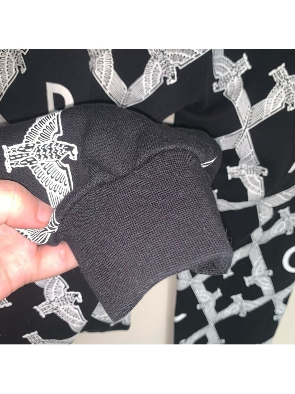 Boy London Rare Monogram Black White Sweat Pants Joggers M - Picture 14 of 15